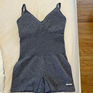 Bo+Tee Blue active unitard